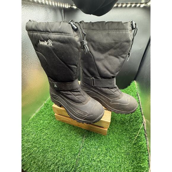 Kamik Men’s Greenbay 4 Boots-Waterproof 600D Nylon/Rubber Shell, Size9 - Picture 2 of 10